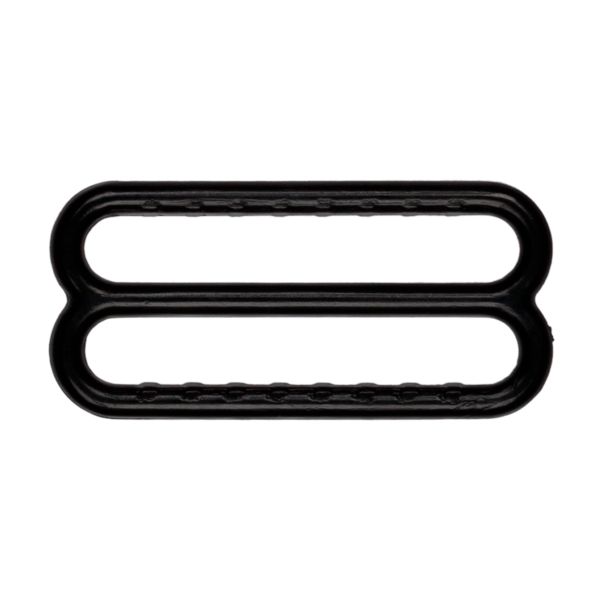 Рамки-регуляторы для бюстгальтера пластик 22.0 мм, 100 шт, черный, Blitz RP02-22