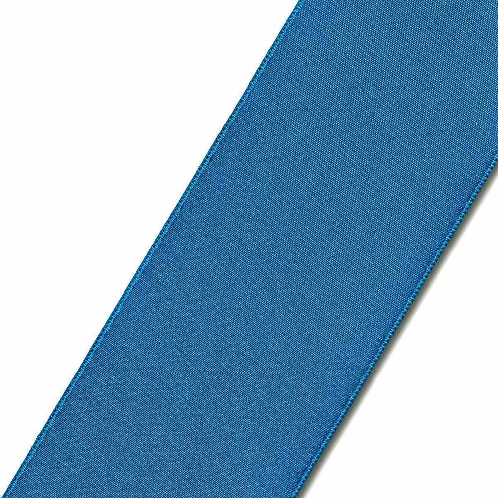 Лента атласная 2-сторонняя 50.0 мм, 25 м, Prym, 93 бирюзовый /TOS/