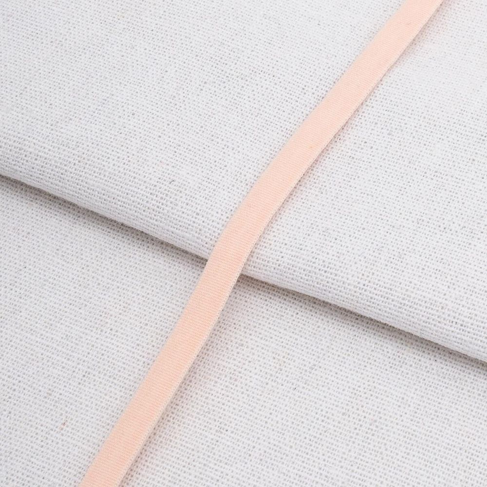 Резинка бельевая (бретелечная) 7.0 мм / 50 метров, 5471 персик, 46-07043/07