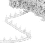 Тесьма металлизированная Корона 15 мм / 20 метров, под серебро/silver, Blitz