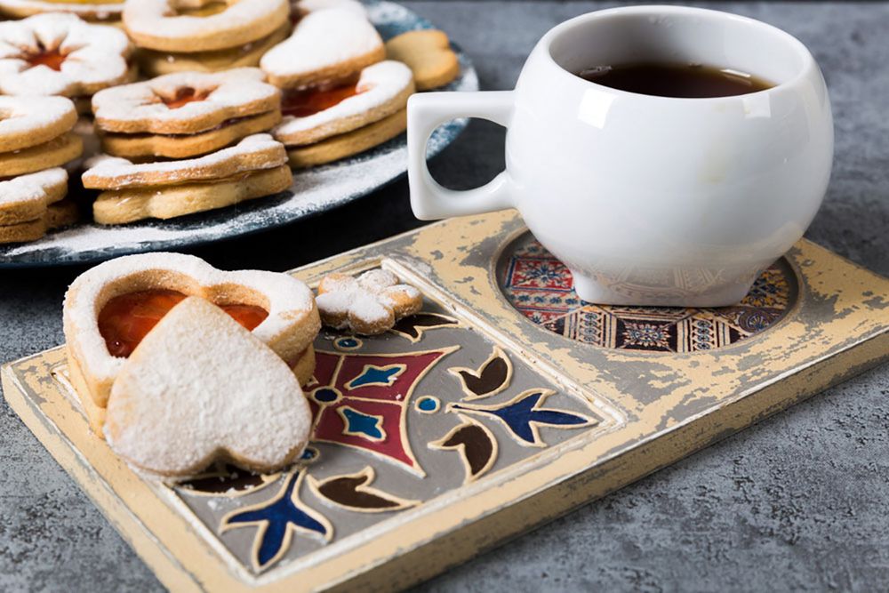 Заготовка из МДФ Подставка с плиткой, OLIV-3 Love2art