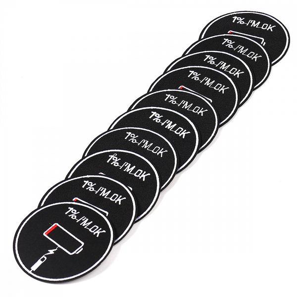 Термоаппликация 7.1 см, TBY.2434, уп.10 шт