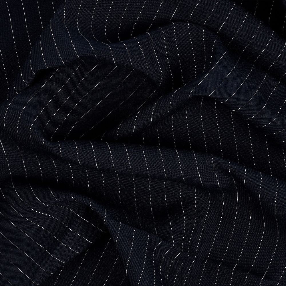 Габардин кач-во Фухуа 180 г/м², 150 см / 3 метра, в полоску, TBY.Gbf.st.24102.1.2.3, цв.02 т.синий