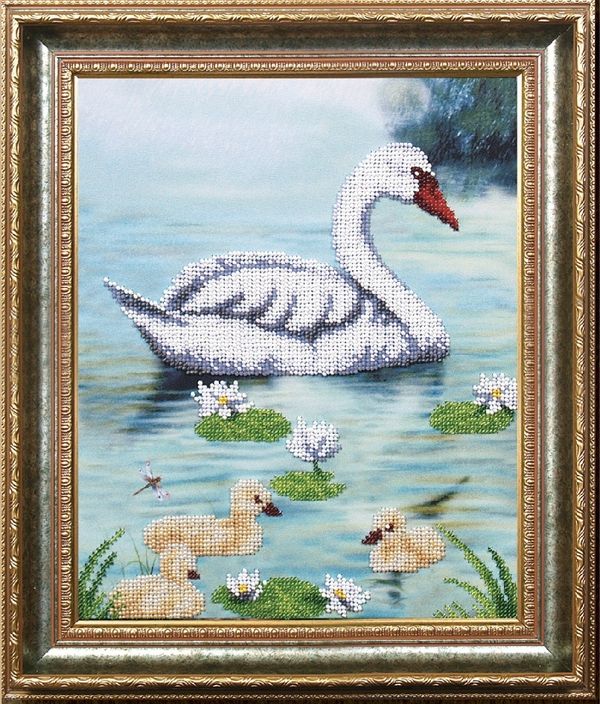 Набор для вышивания бисером Магия канвы, Времена года. Весна 22х27 см