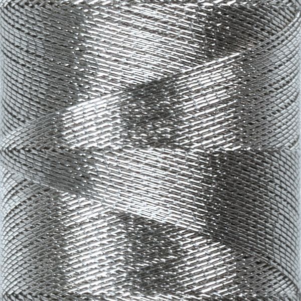 Нитки металлизированные Gamma 12х109 я 100 м, серебро