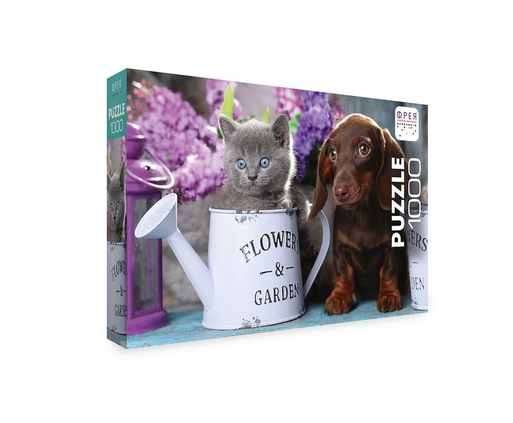 Пазл 1000 элементов, Цветы жизни, PZL-1000/32, Фрея