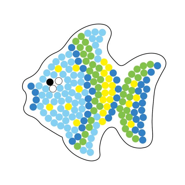 Термомозаика, №07 Рыбка, Hobbius TLS-01
