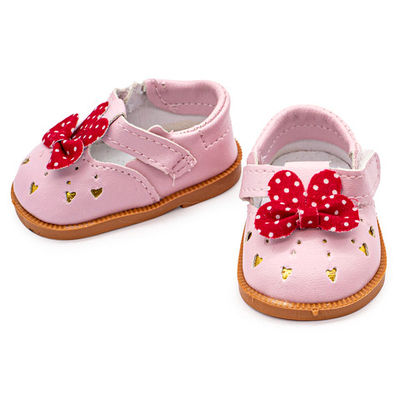 Туфельки 7,5х4,5х3см, пара (светло-розовый), DSS8277