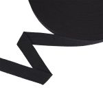 Тесьма (лента) киперная (100% х/б) 20 мм / 50 метров, черный/black, Gamma TCT-20