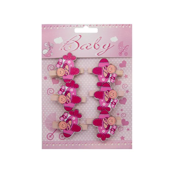 Прищепки декоративные (набор) 