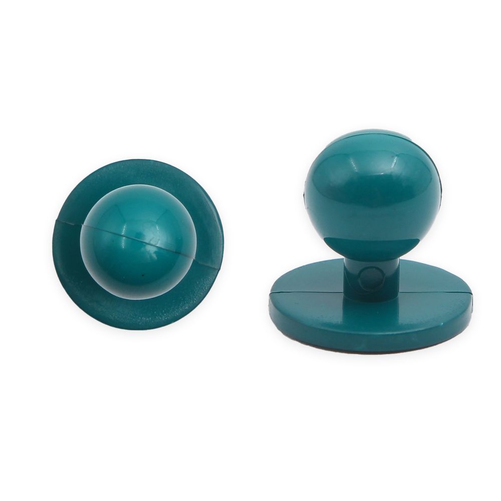 Пукля поварская, цветная, 10 мм (77 зеленый) П-10, 500 шт