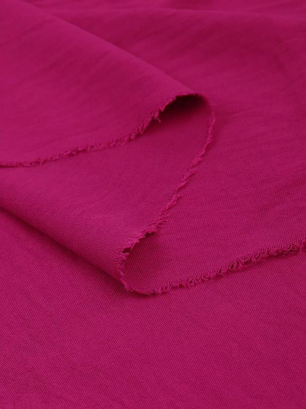 Лен Манго 160 г/м², 150 см / 3 метра, TBY.Mg.13.3, цв.фуксия