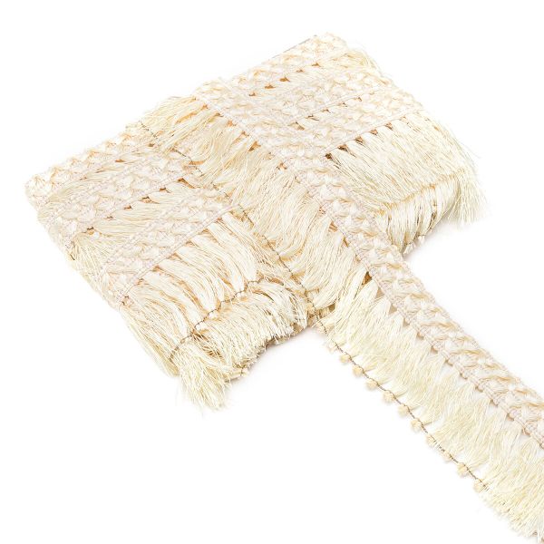 Бахрома отделочная 75.0 мм / 10 метров, с кистями, (122), 2035