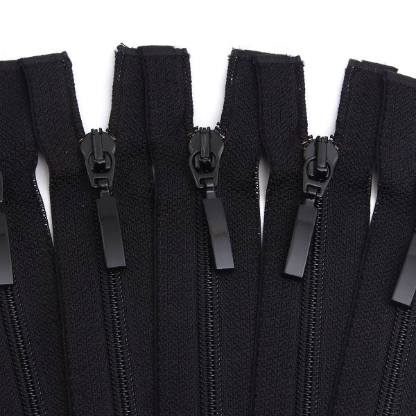 Молния спираль (витая) Arta Т5 (5 мм) 1 зам., разъем., 40 см, цв. 580 черный, уп.5 шт