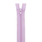 Молния спираль (витая) брючная Т3 (3 мм) 1 зам., н/раз., 20 см, автомат, сирень авт. 20 см, ГР, 30110, 10 шт