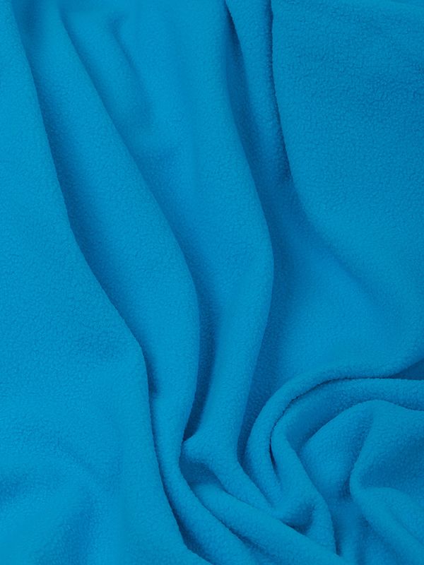 Флис 2-сторонний 190 г/м², 150 см / 2 метра, TBY-0059-274.2, цв.F274 ярк.голубой
