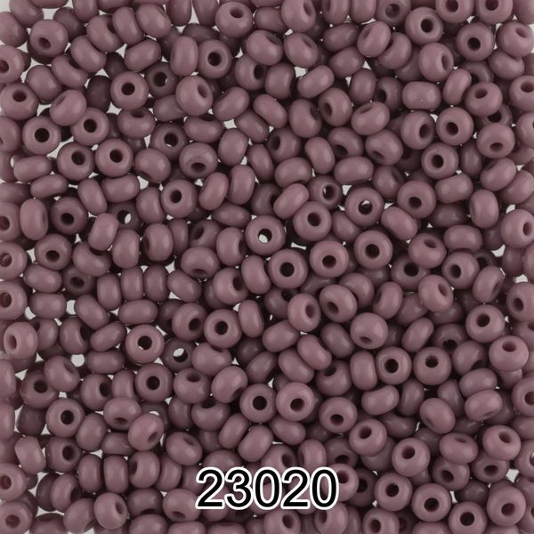 Бисер Preciosa 10/0 (2.3 мм), 500 г, 23020 (Ф097) лиловый