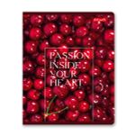 Тетрадь ученическая общая, софт-тач ламинация, A5+ 96 л. на скобе 60 г/м², белизна 100%, 5 шт, клетка в термоусадочной пленке, 000768 Дикая вишня, Светоч 96ТЕТк-006