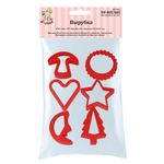 Вырубка кондитерская №01 ассорти, 5.3х5 см, 6 шт, S-Chief SHF-0032