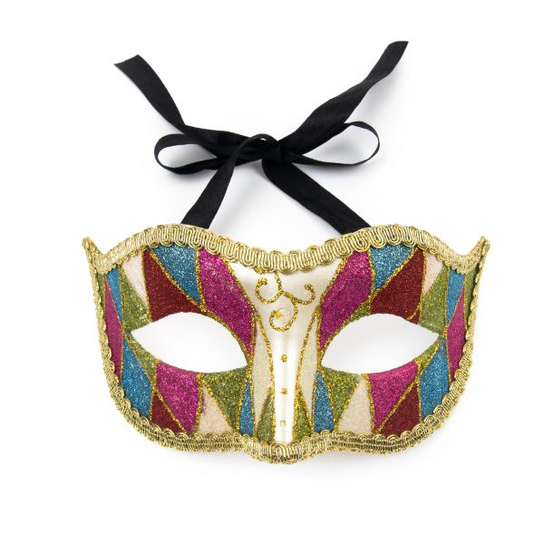 Маска карнавальная, Арлекин, Boomzee PBZ-82