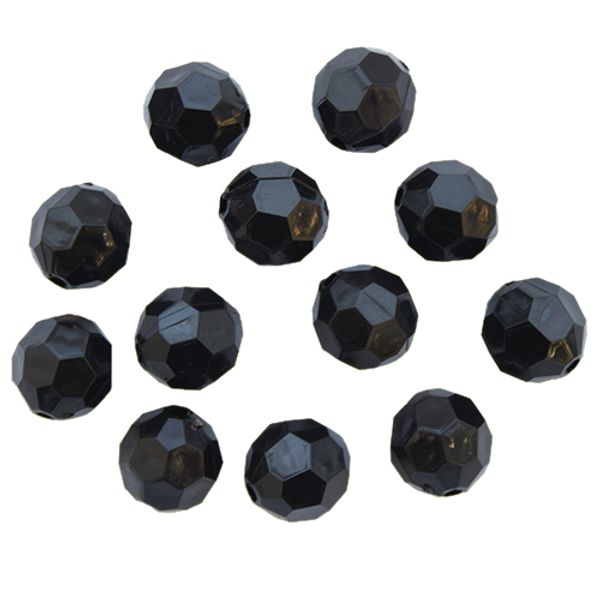 Бусины акрил ⌀10 мм, 25 г, Astra&Craft, 90