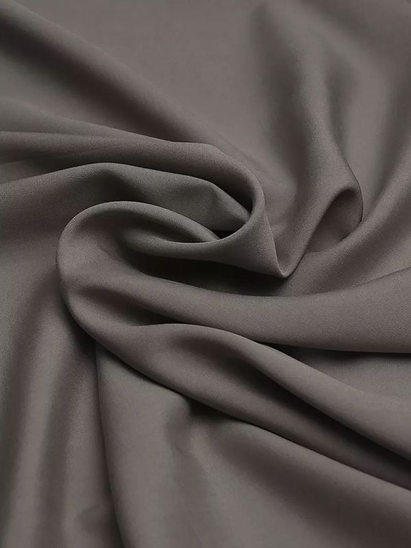 Штапель 110 г/м², 145 см / 2 метра, TBY-Vi-30-27.2, цв.27 серый