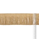 Бахрома отделочная 90.0 мм / 25 метров, 107 бежевый, Gamma 117