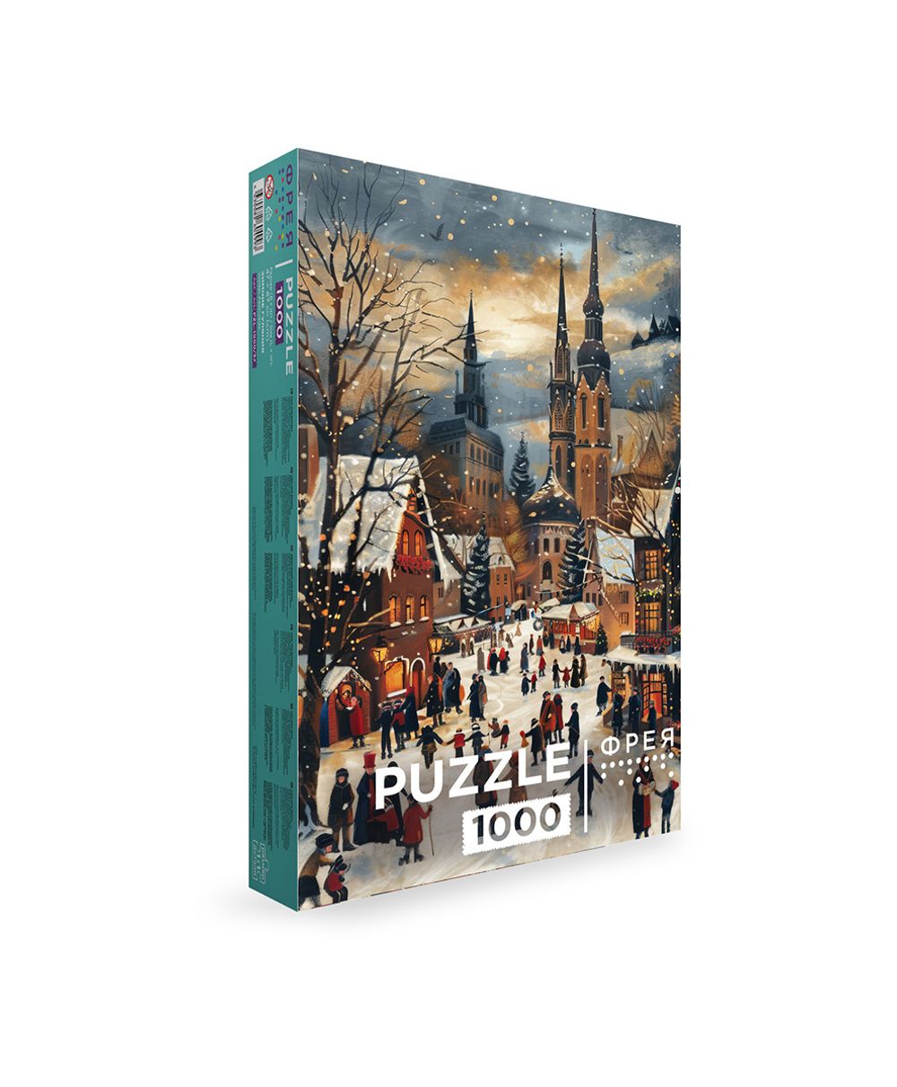 Пазл 1000 элементов, Зимние гуляния, Фрея PZL-1000/57