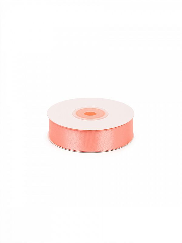 Лента атласная 1-сторонняя 20.0 мм / 22.5±1 метра, 3068 персиковый, Magic4Hobby