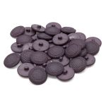 Пуговицы на ножке 28 мм (18-3812 сиреневый), 36 шт