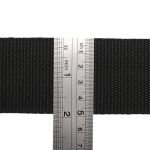 Стропа (ременная лента) 50 мм / 30 метров, толщ. 1.0 мм, [28 г/пог.м], 100% п/п, 20 черный