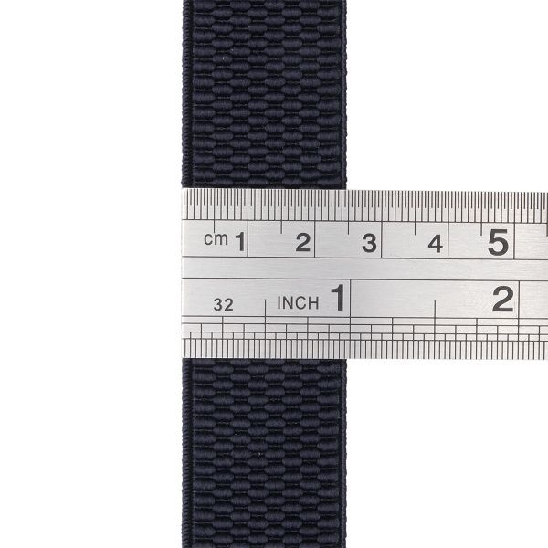 Резинка для подтяжек (помочная) 25.0 мм / 40 метров, 15.75 г/м, 233 индиго синий, 6123-9389