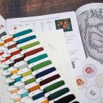 Набор для вышивания нитками Luca-S, Тигр в джунглях, 27х27см