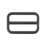 Шлевка металл 35х24 мм, 10 шт (5х2 шт), 06 черн.никель, Gamma GHY-30