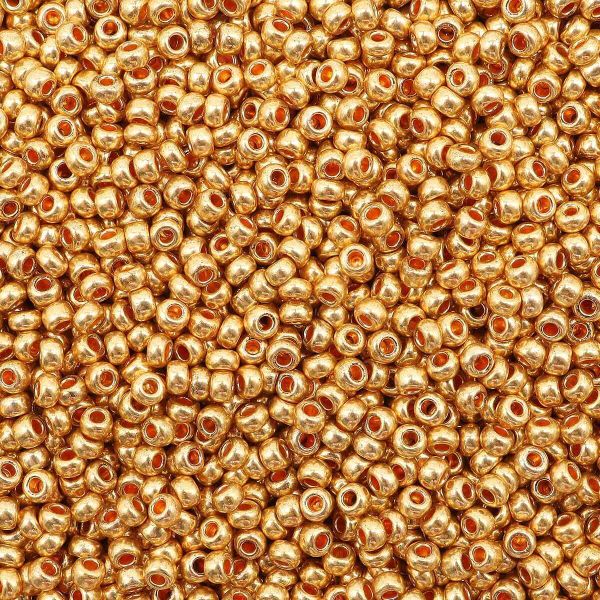 Бисер Preciosa металлик terra 10/0, круг.отв, 50 г, (18581)