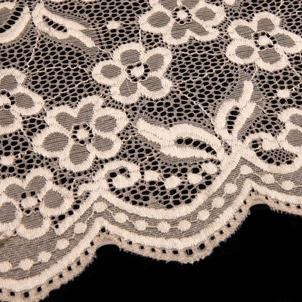 Кружево бельевое эластичное 400 мм / 13.72 м, цв. C180 телесный