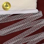 Кружево отделочное в стиле "трикотаж" 15 мм диз. 279, цв.02 молочный, уп. 27,4 м