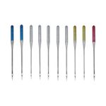 Иглы для швейных машин набор 130/705 H, №70-100, COMBI, 10 игл, в пенале 5111000 ассорти, ORGAN