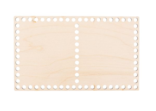 Заготовка из фанеры Панно с перфорацией Двойное, 15х25х0.4 см, Mr.Carving БА-47