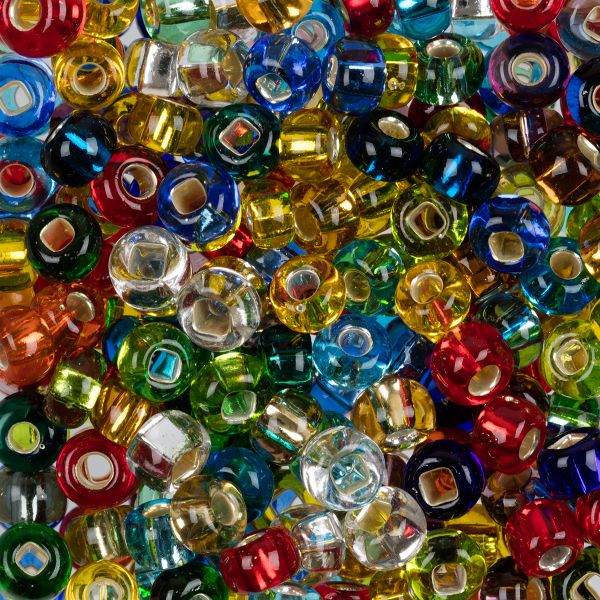 Бисер Preciosa ассорти 2/0 (6 мм), 50 г, 00007 разноцветный, 391-99001