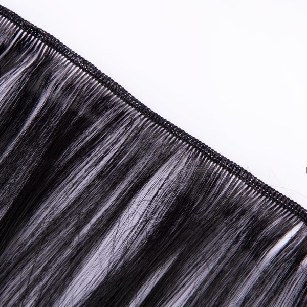 Трессы для кукол 25 см, 100 см, 34 г, 06 черный, HobbyBe HAR-3