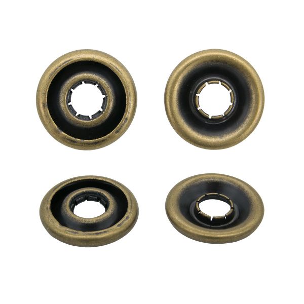 Кнопка клямерная ⌀21.0 мм, латунь, (ЧАСТЬ B), 50 шт, BIG