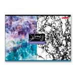 Альбом для рисования 100 г/м², A4 29х20.5 см, склейка с одной стороны 40 л., 4 шт, 40АЛКЛ4_000253 Каменный цветок, Светоч