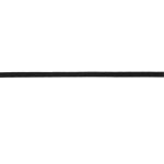 Резинка шляпная (шнур эластичный) ⌀2.8 мм / 100 метров, моток, черный, Gamma 0с2090