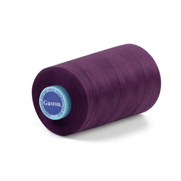Нитки универсальные Gamma 50/2, 4570 м (5000 ярд) / 1 кат., 174 т.лиловый