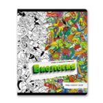 Комплект тетрадей со справочным материалом Скучно не будет!, выборочный лак, A5+ 48 л. 12 шт, на скобе 65 г/м², белизна 100 %, клетка/линия, 01053 12 предметов, Светоч 48К37