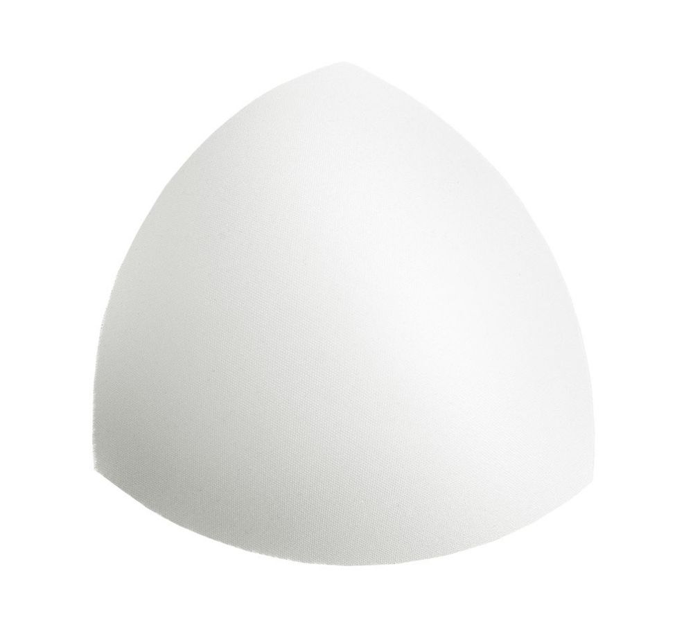 Бельевые чашечки для бюстгальтера треугольные р.44-46 (р.3), 10 пар, белый, Blitz FN-75.76