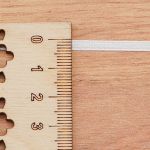 Лента атласная 2-сторонняя 3.0 мм / 100±2 метров, (002 белый), Globus