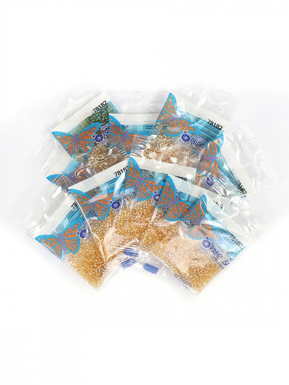 Бисер Preciosa 10/0 (2.3 мм), 50 г (10х5 г), цв. 78182