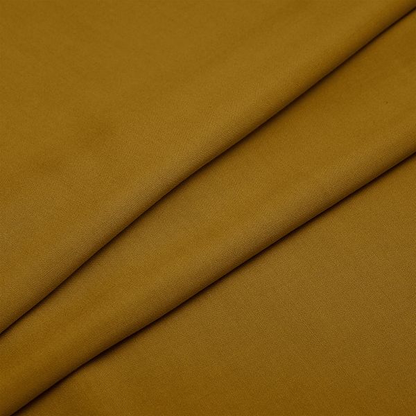 Штапель 110 г/м², 145 см / 2 метра, TBY-Vi-30-32.2, цв.32 горчичный